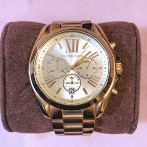 Michael Kors Gold Bradshaw Chrono Watch MK5605